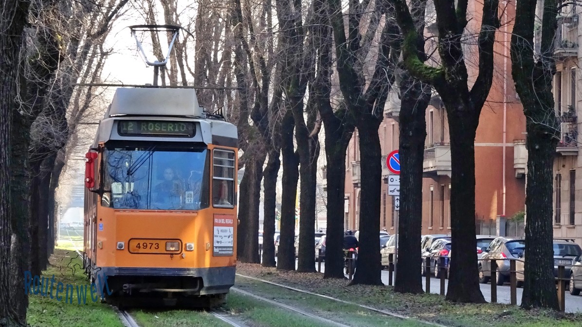 Tramfahren Mailand